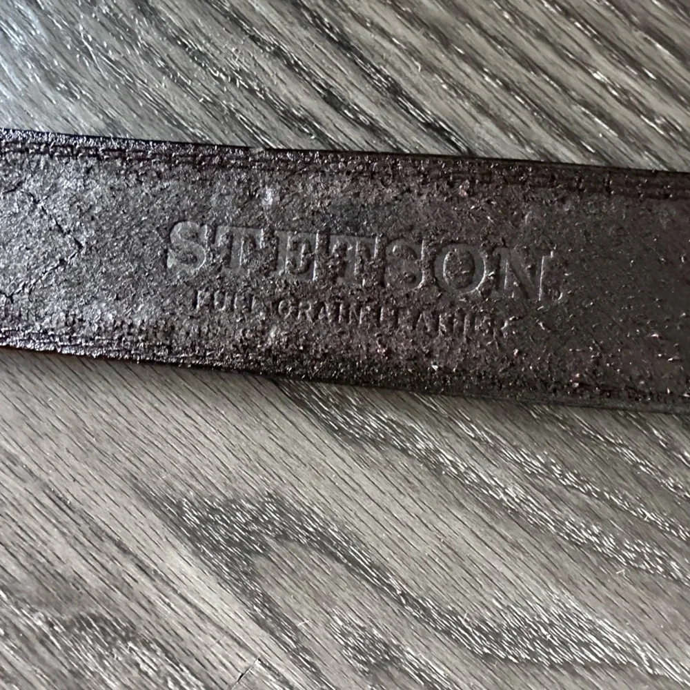 Stetson Hair-On Hide Western Belt New With Tags